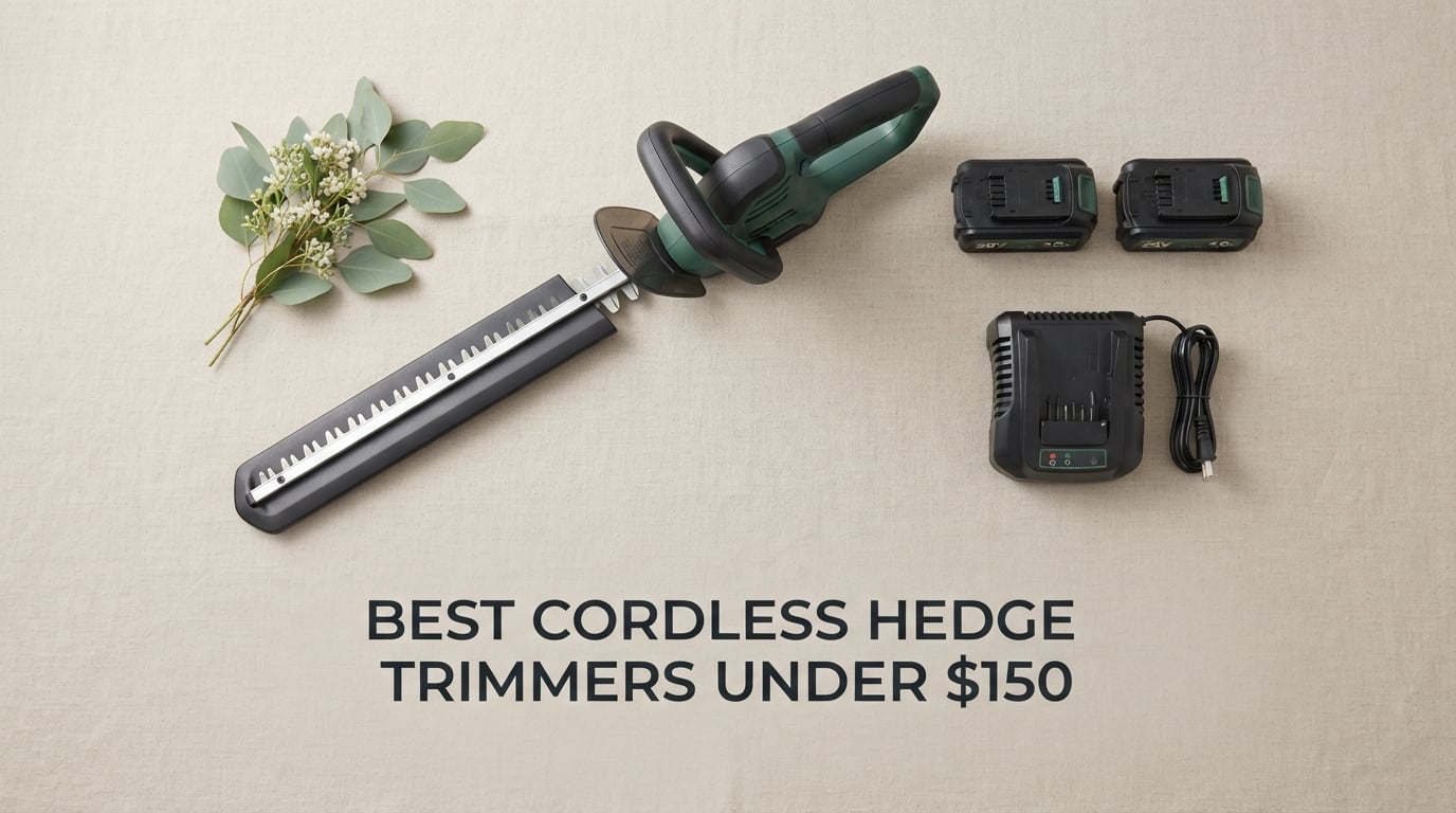 best cordless hedge trimmers under $150
