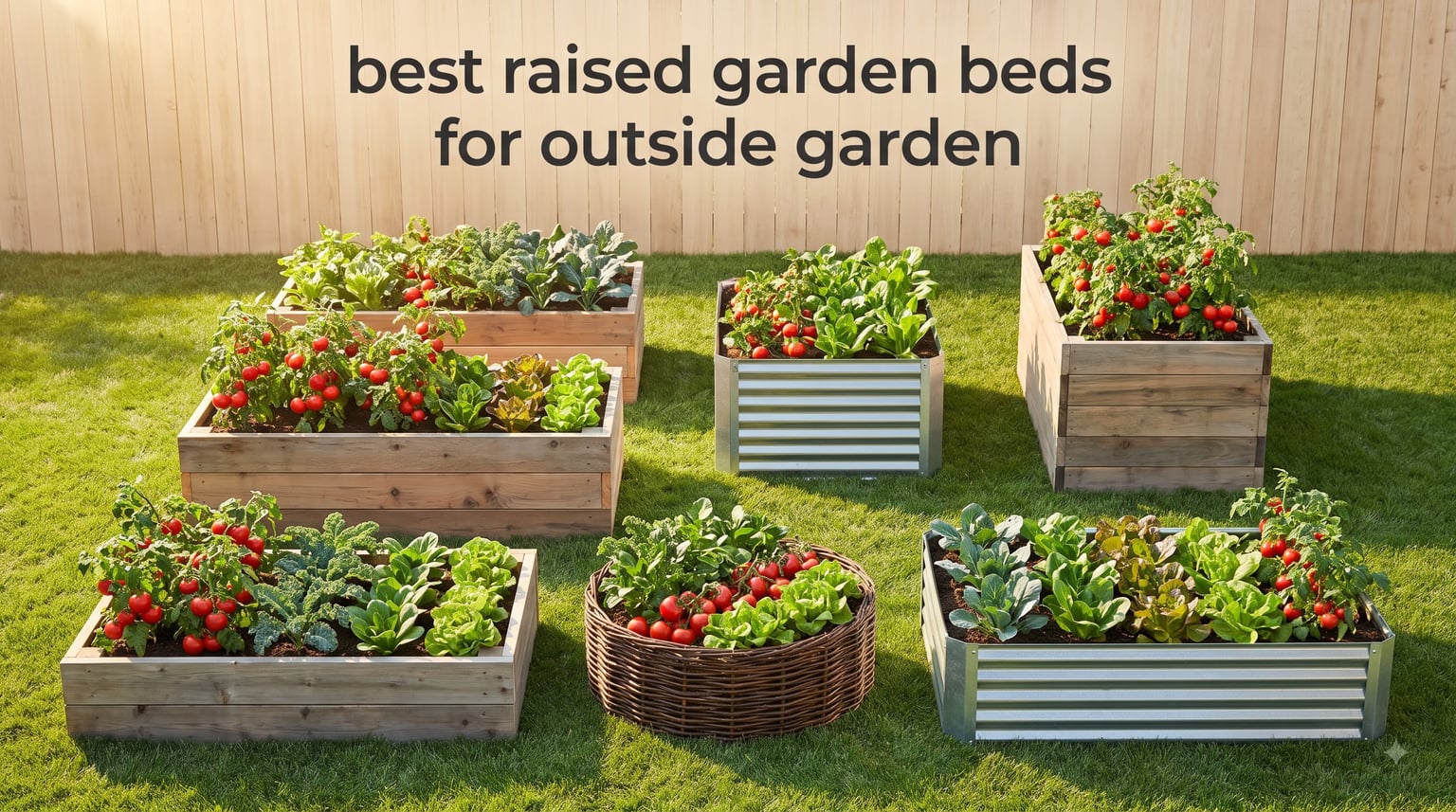 best raised garden beds for outside garden