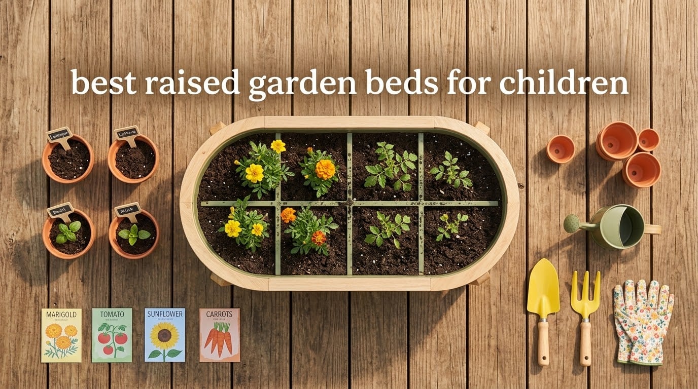 best raised garden beds for children