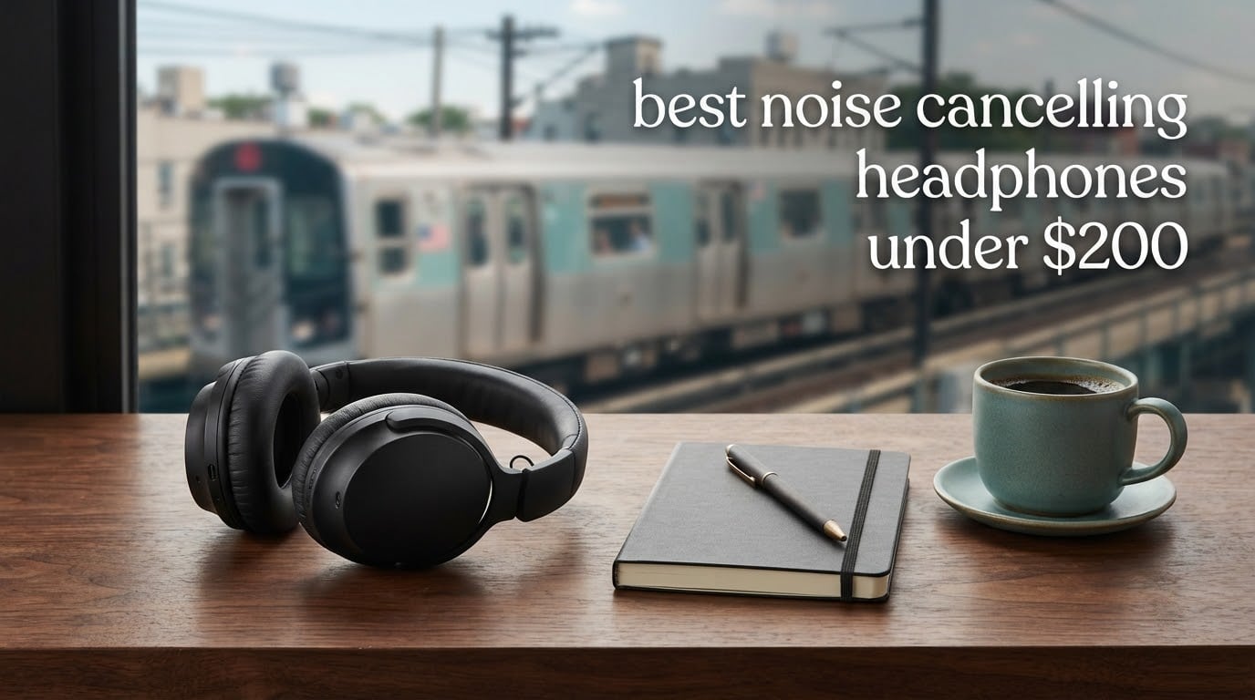 best noise cancelling headphones under $200