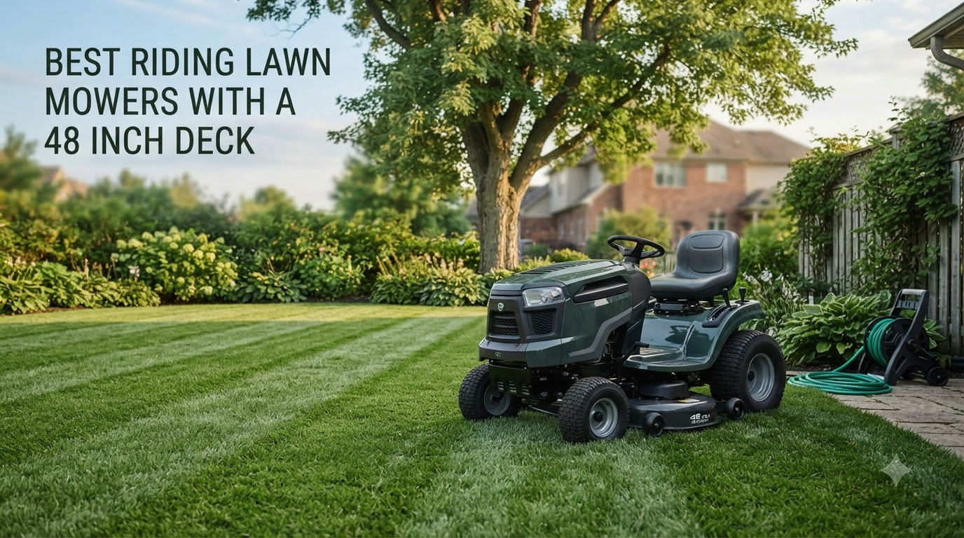 best riding lawn mowers with a 48 inch deck