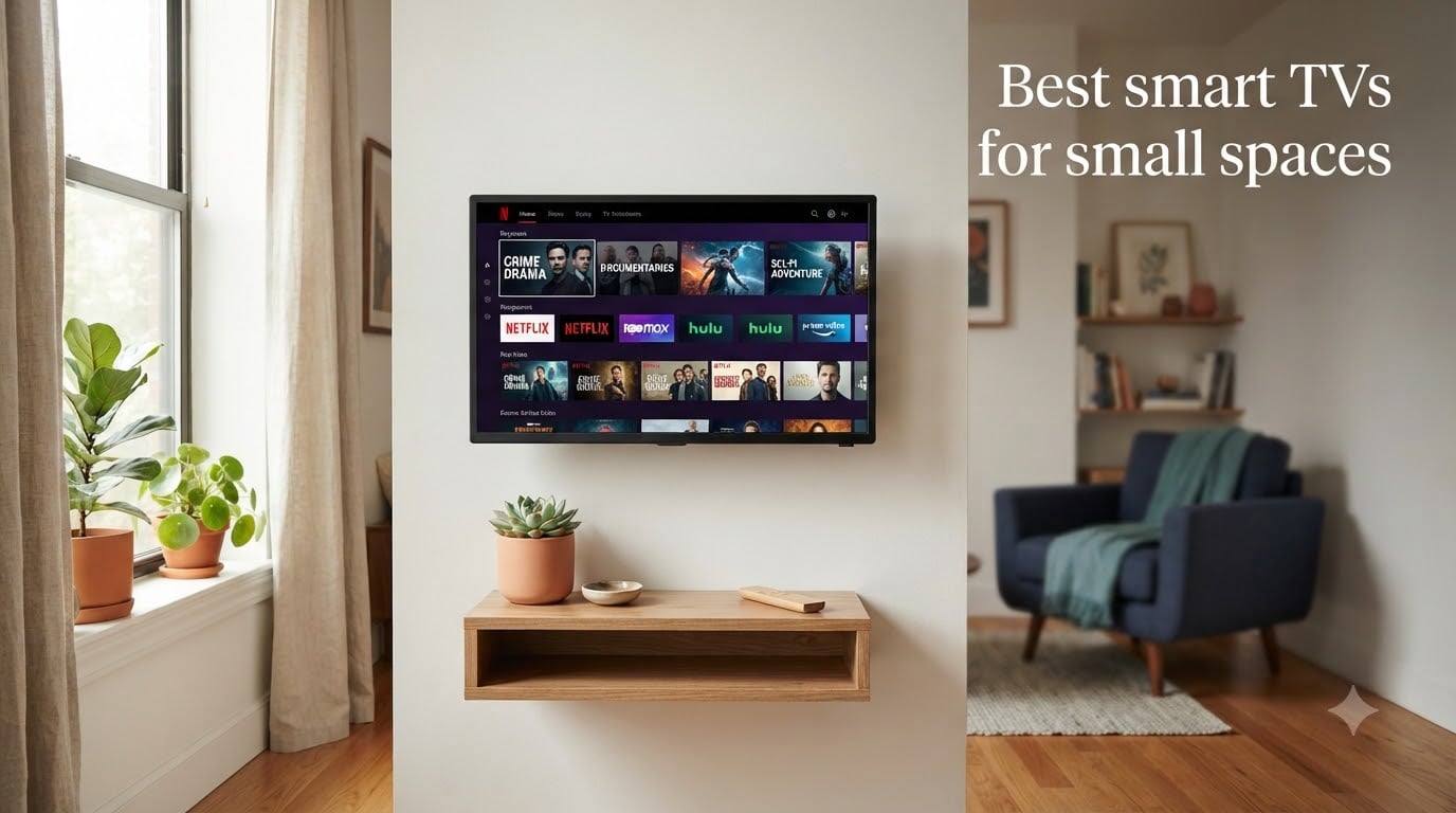 Best smart TVs for small spaces