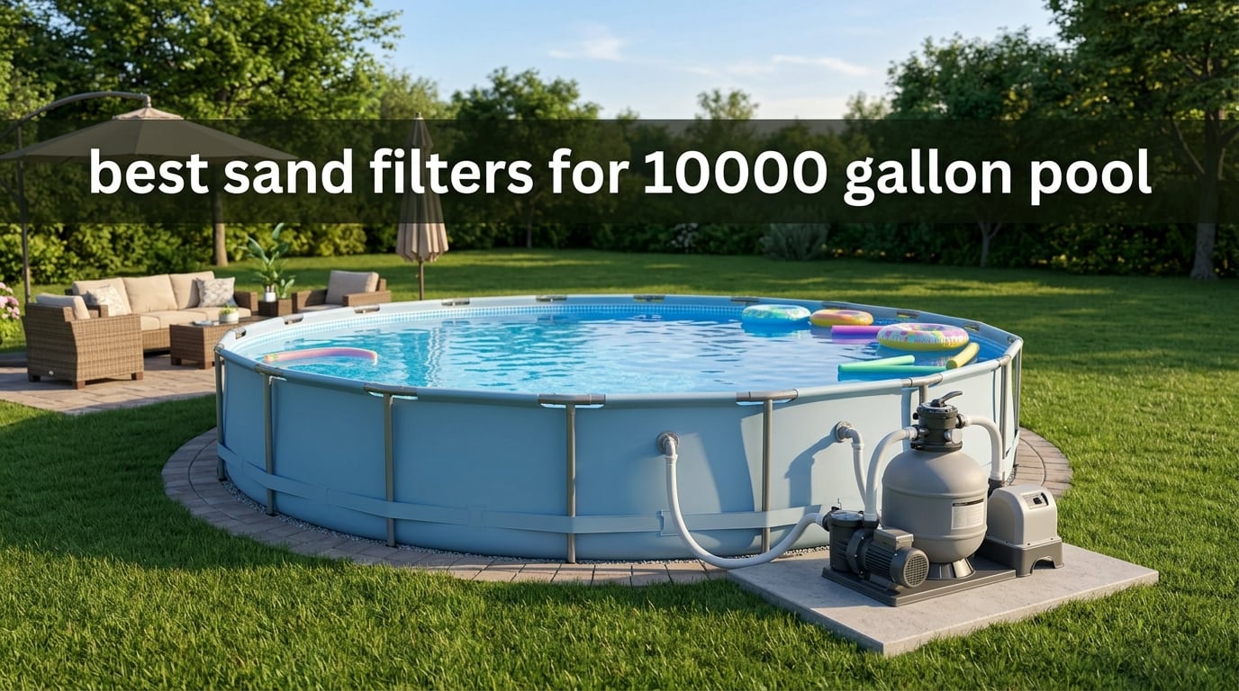 best sand filters for 10000 gallon pool