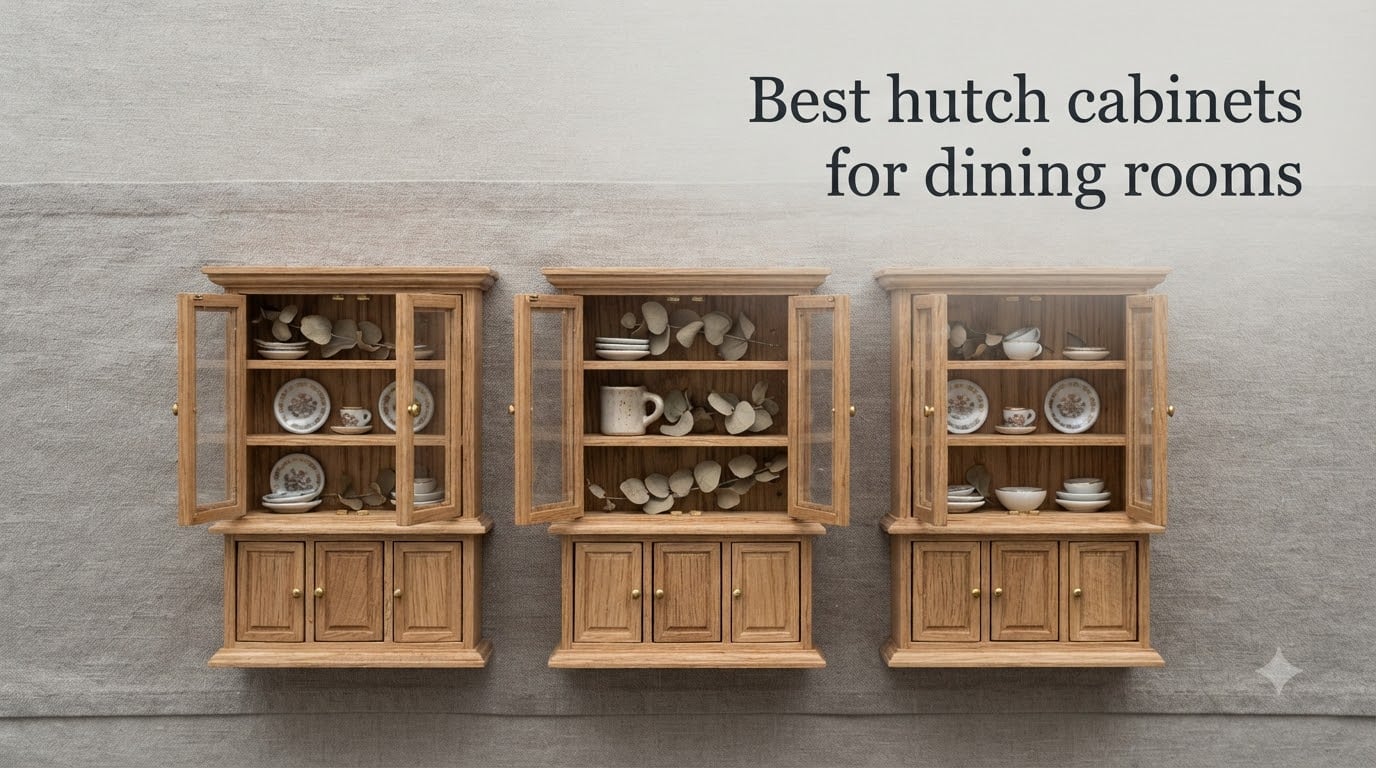 Best hutch cabinets for dining rooms