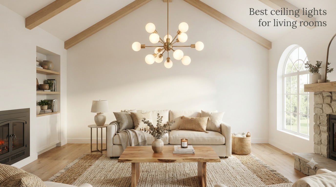 Best ceiling lights for living rooms
