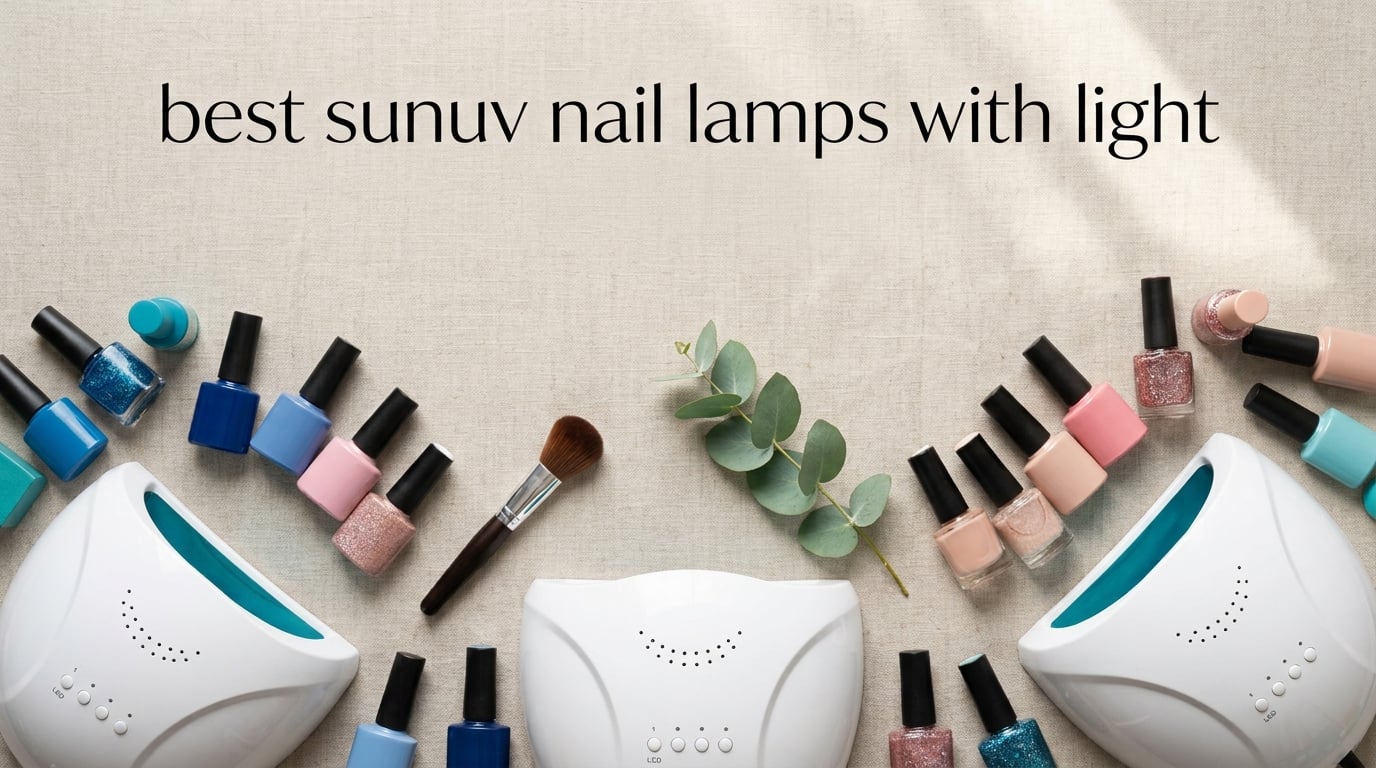 best sunuv nail lamps with light
