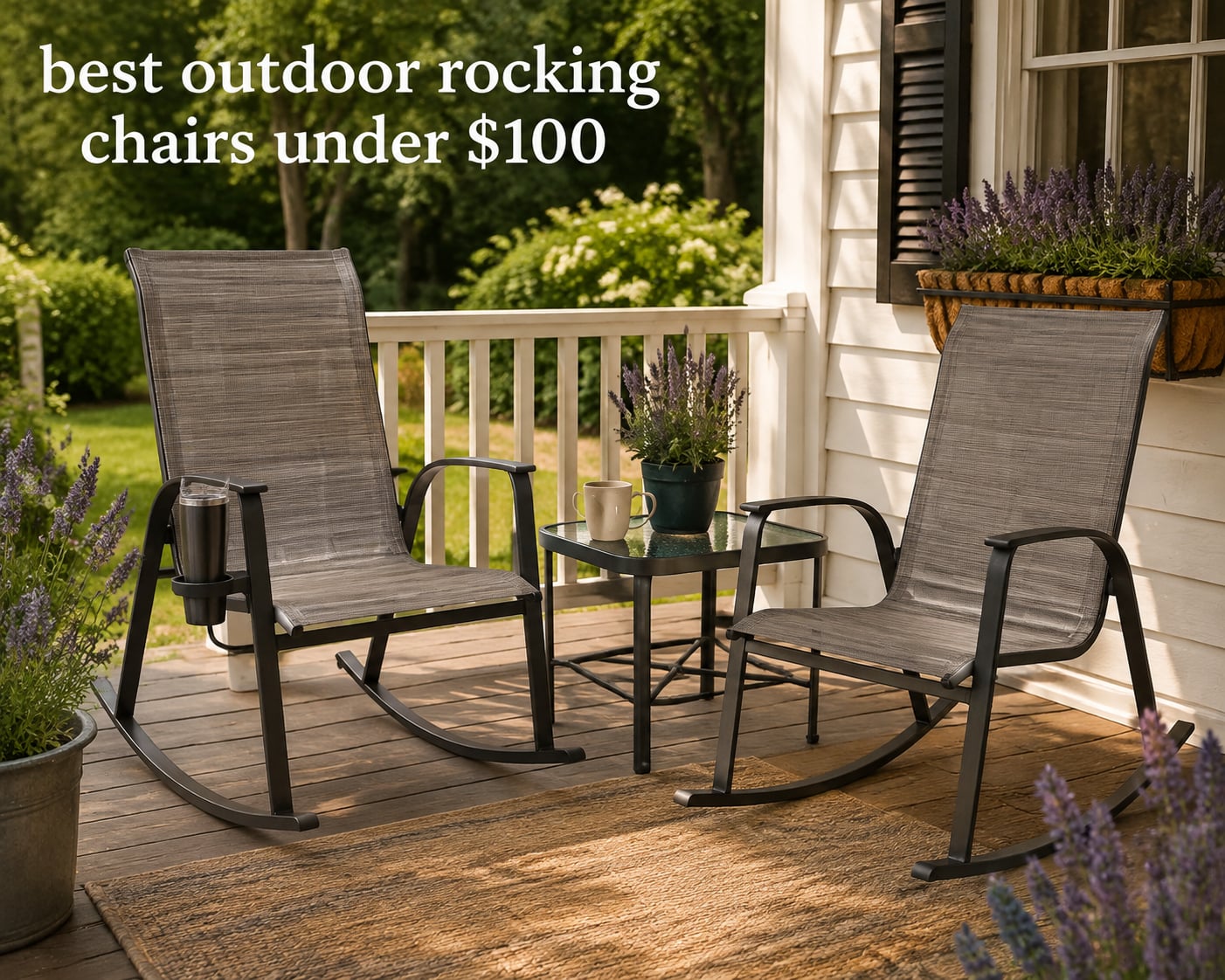 best outdoor rocking chairs under $100