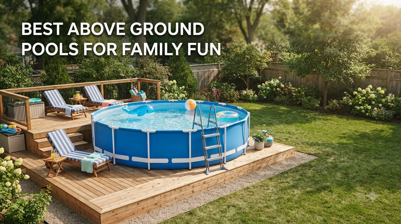 best above ground pools for family room