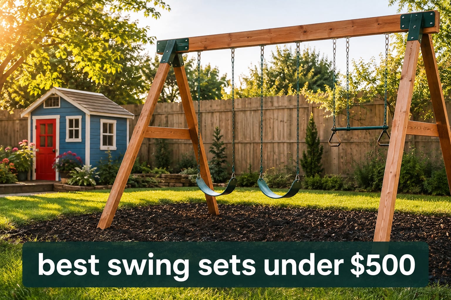 best swing sets under $500