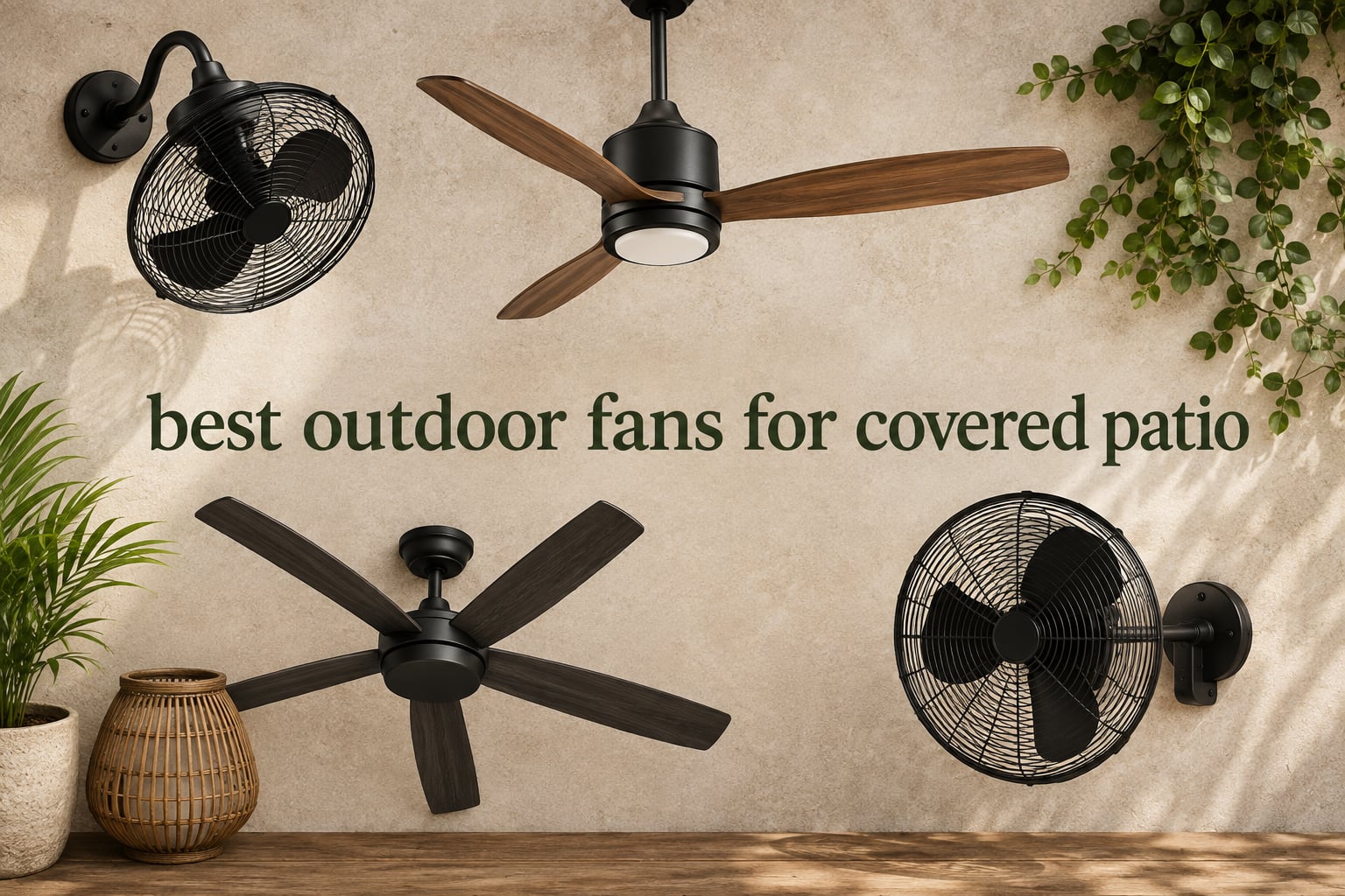 best outdoor fans for covered patio