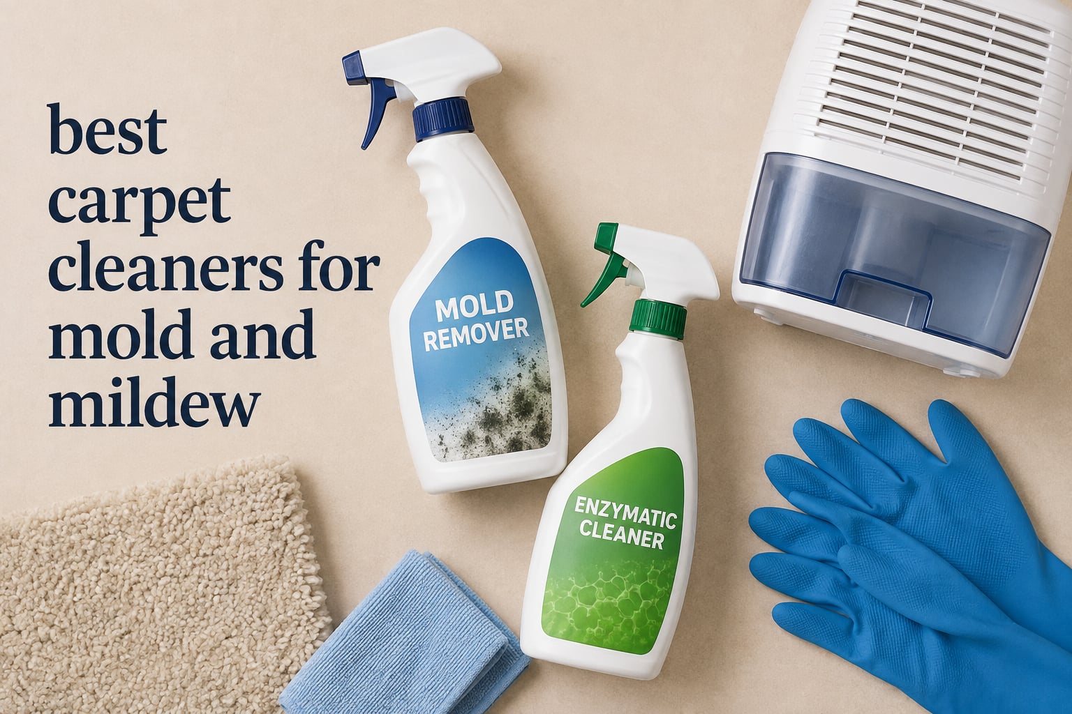 best carpet cleaners for mold and mildew