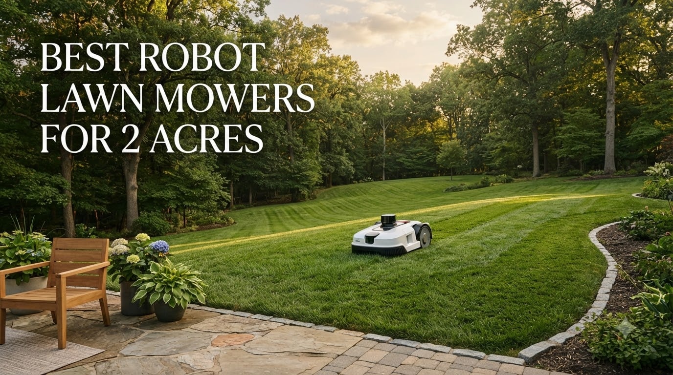 best robot lawn mowers for 2 acres