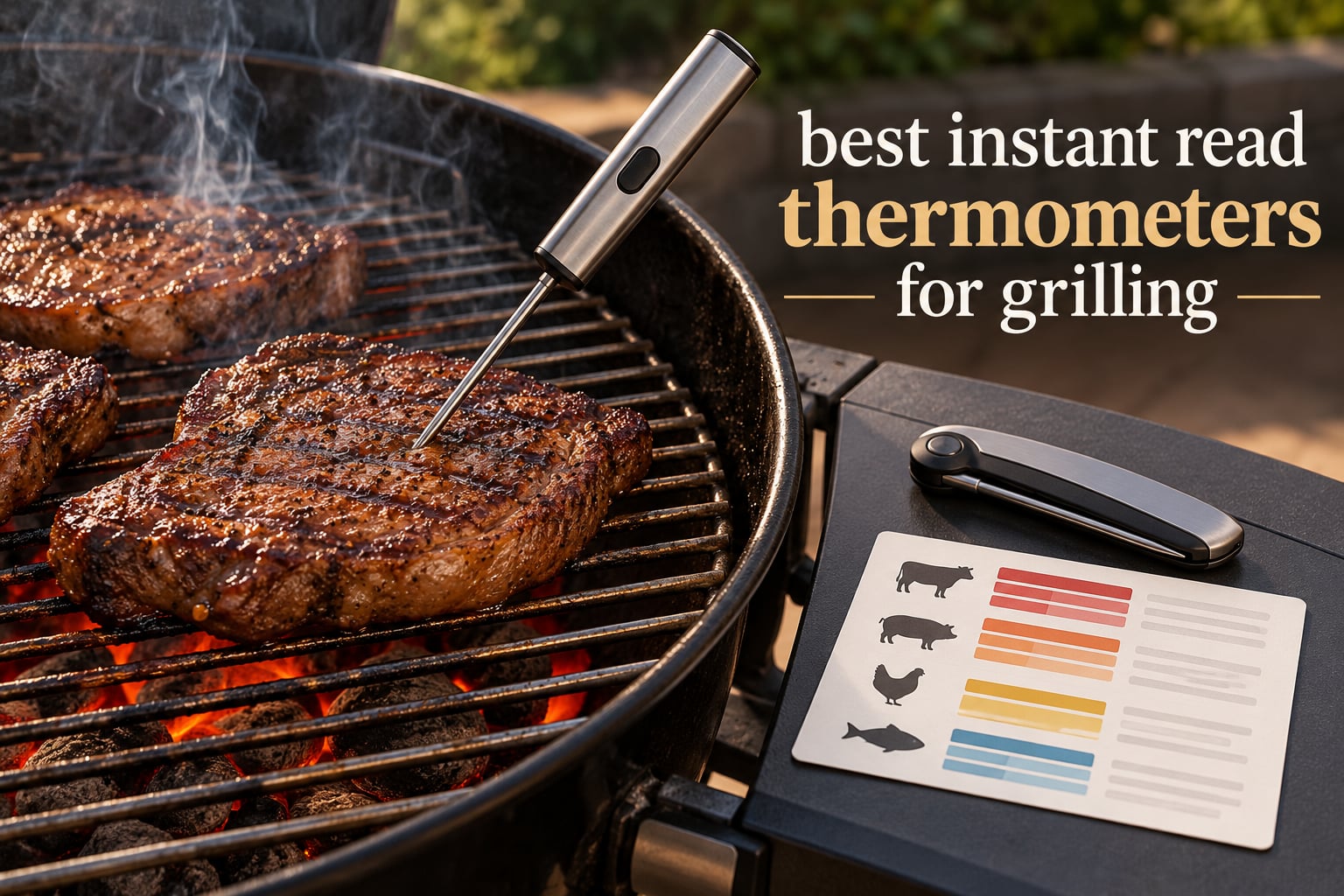 best instant read thermometers for grilling