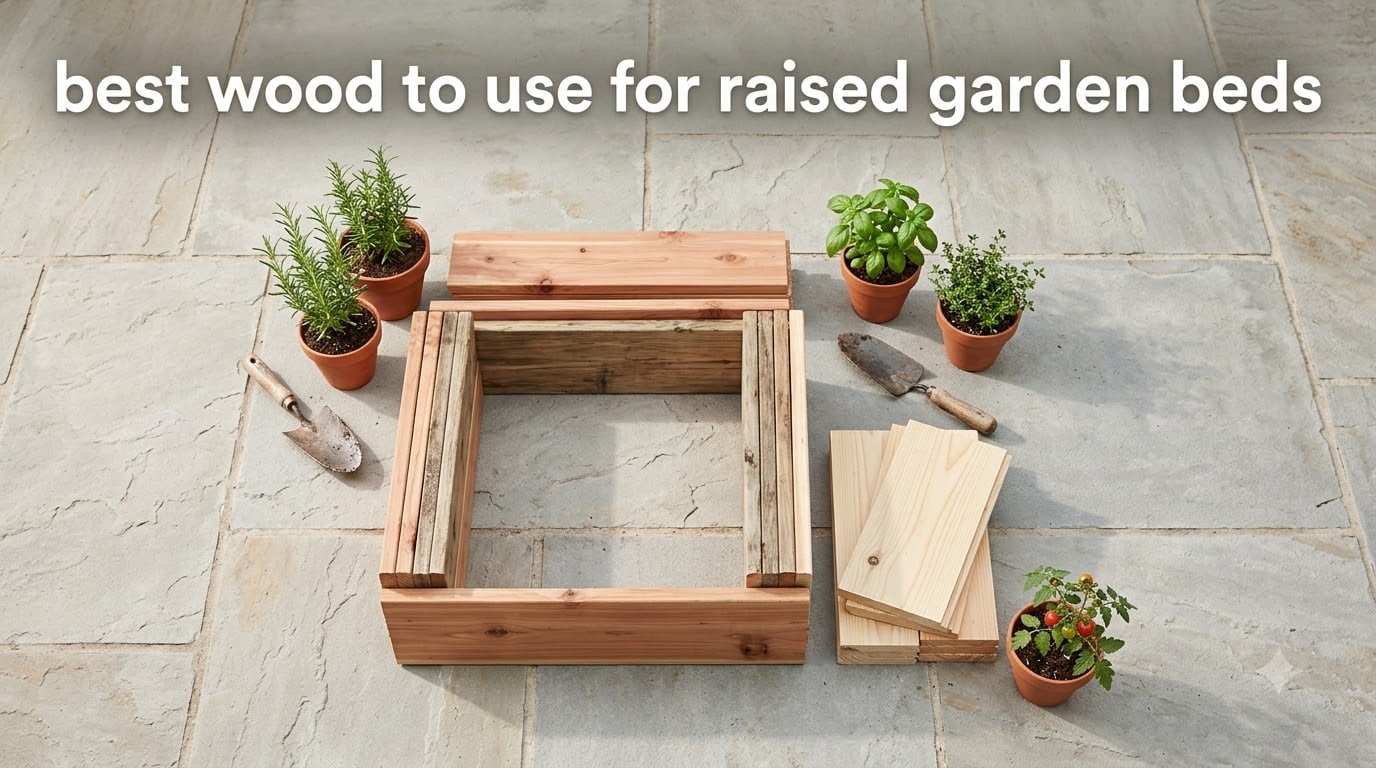 best wood to use for raised garden beds