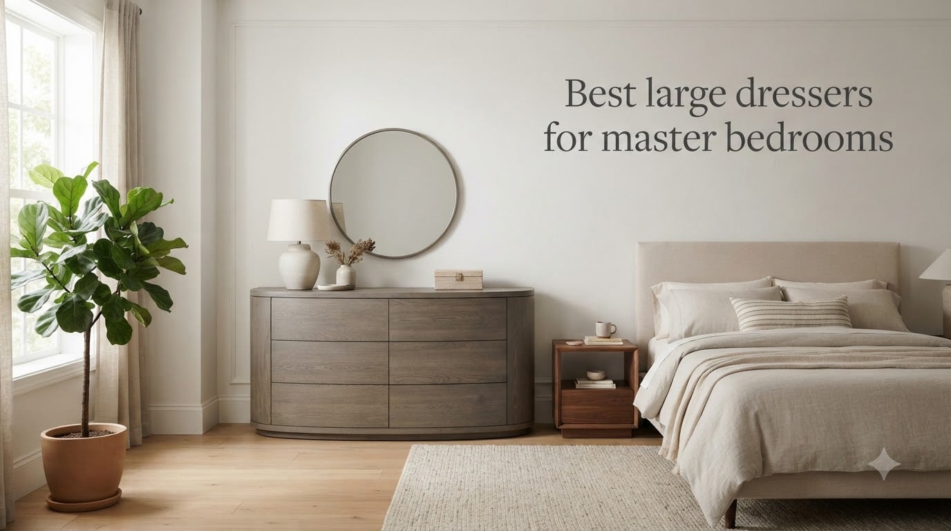 Best large dressers for master bedrooms