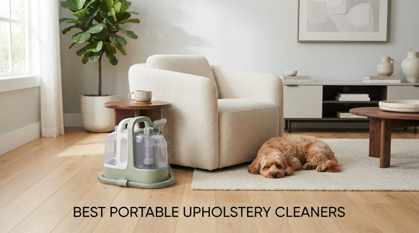 best portable upholstery cleaners