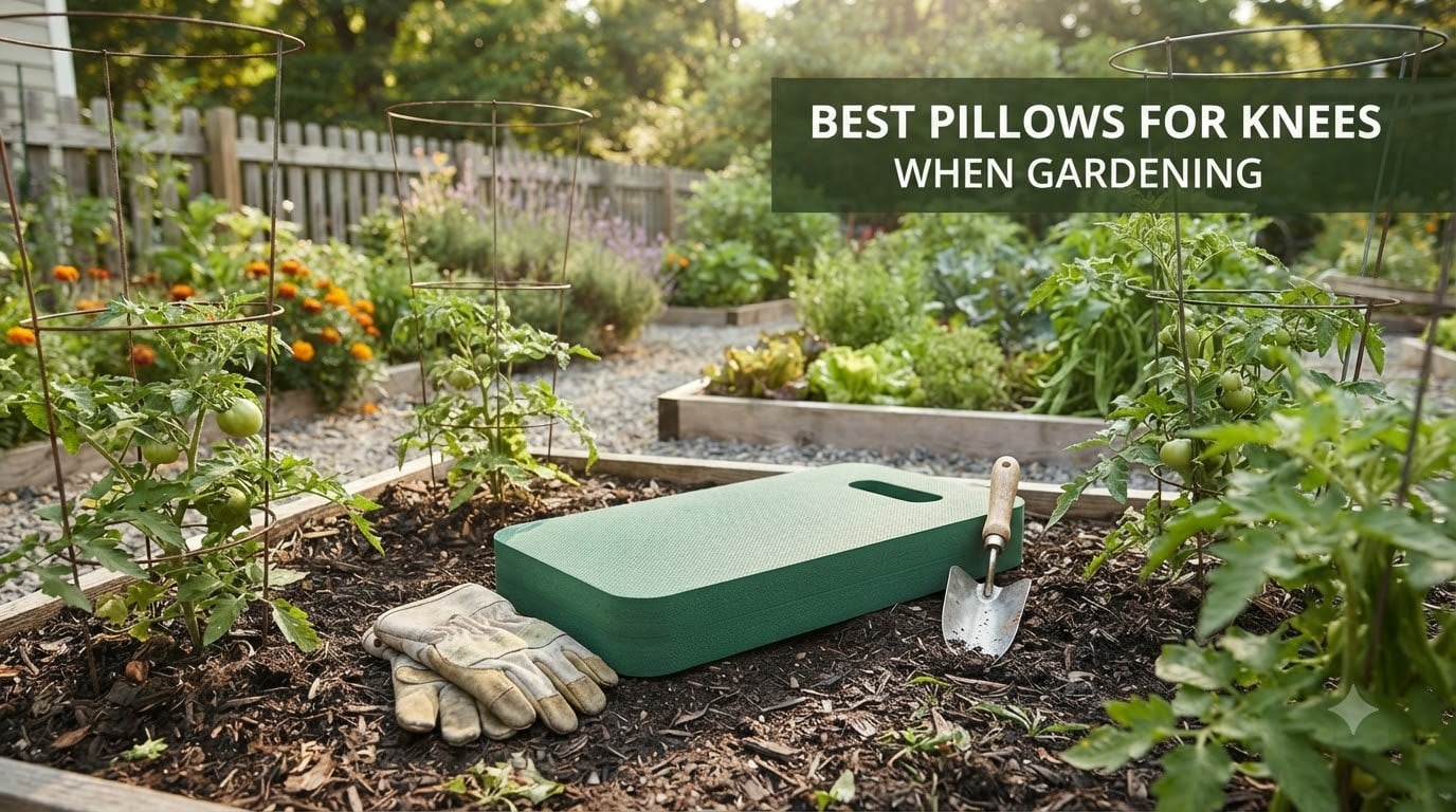 best pillows for knees when gardening