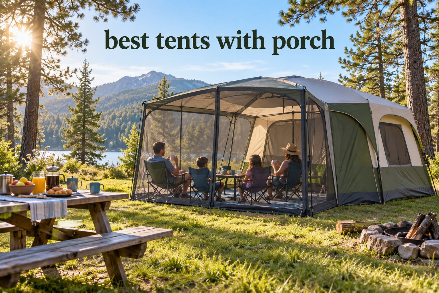 best tents with porch