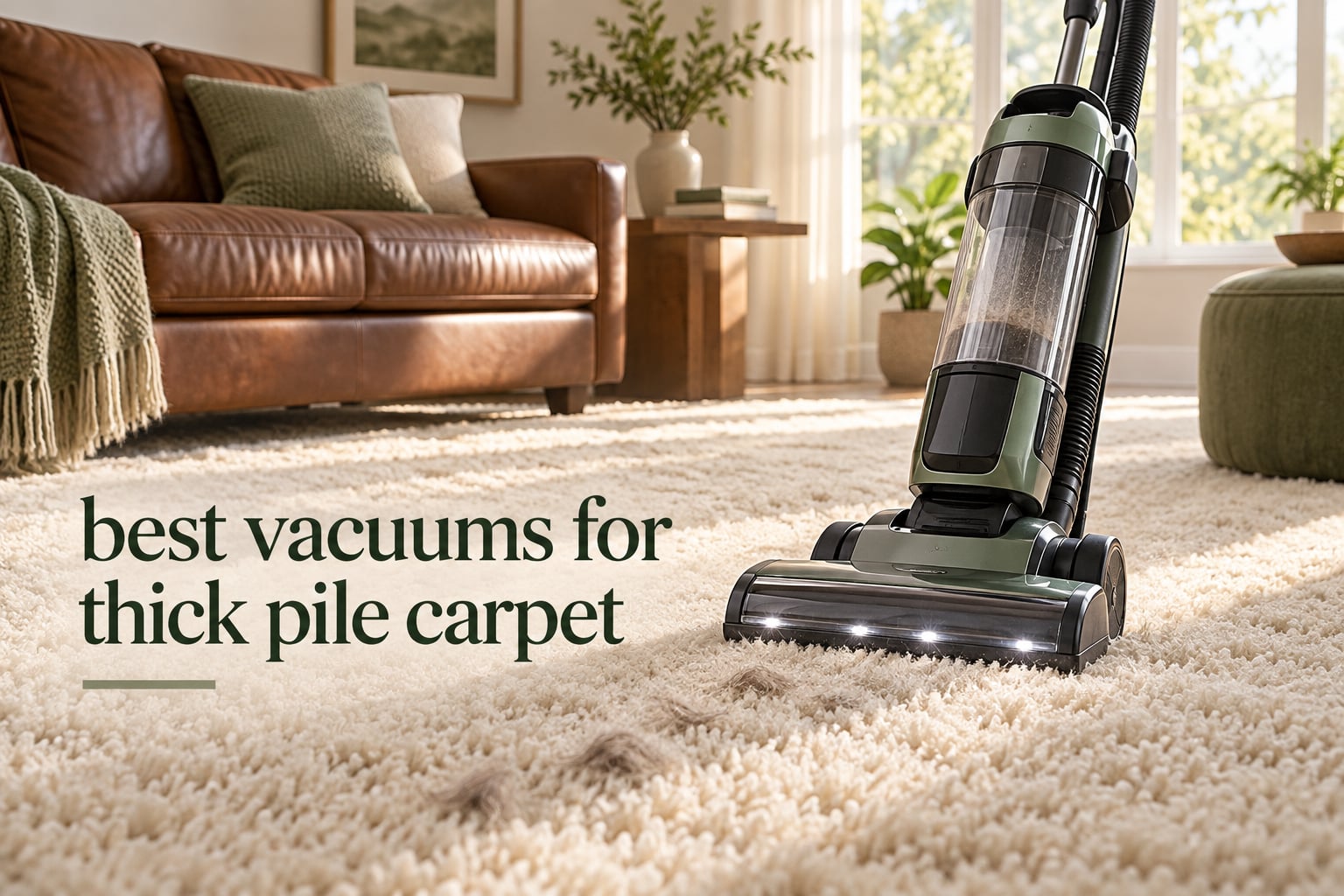 best vacuums for thick pile carpet