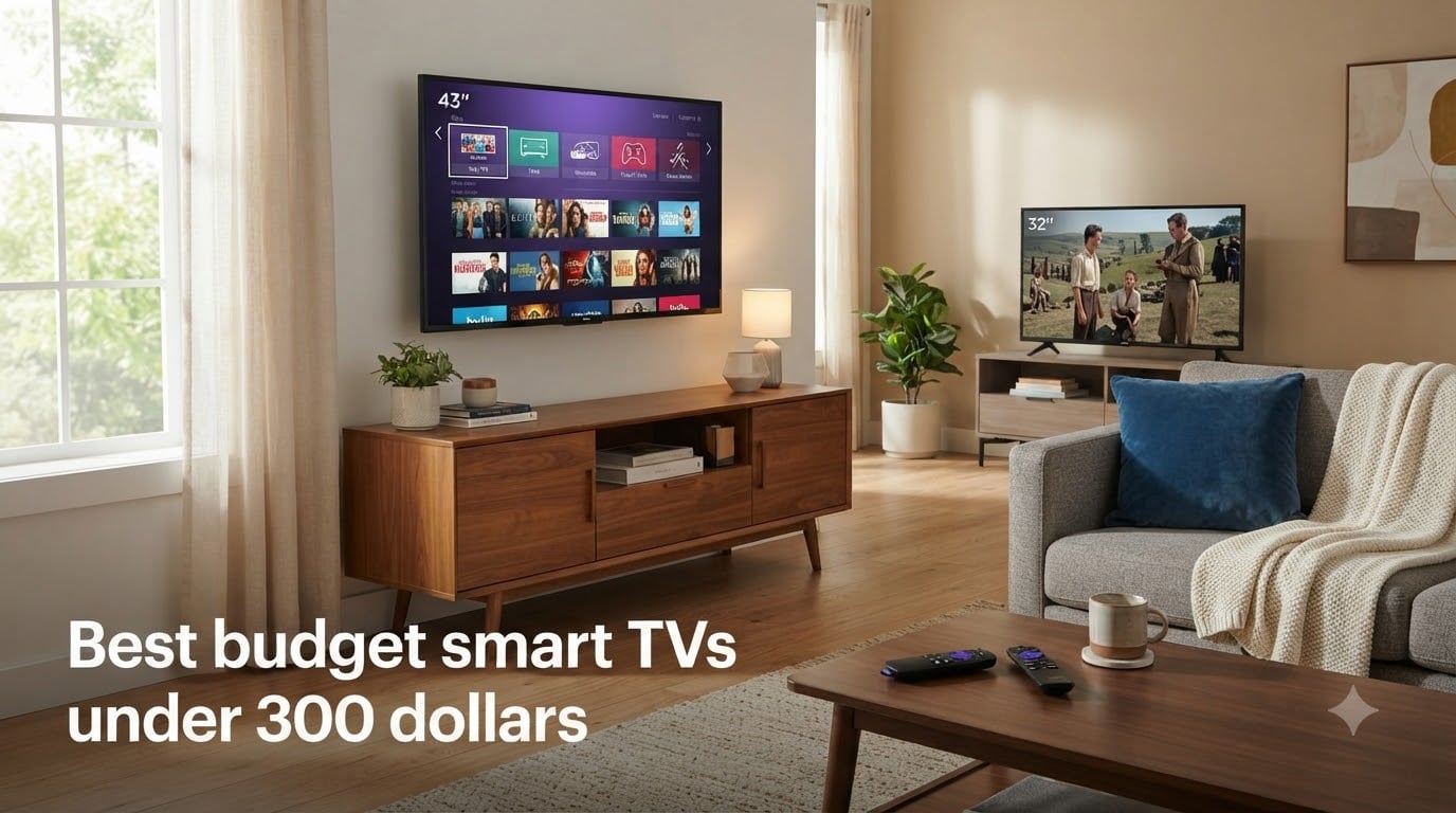 Best budget smart TVs under 300 dollars