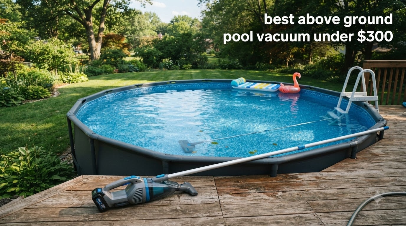 best above ground pool vacuum under $300