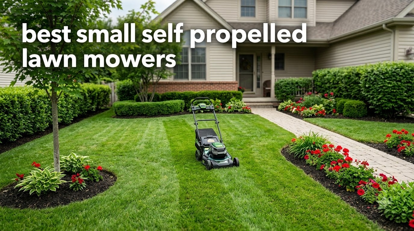 best small self propelled lawn mowers