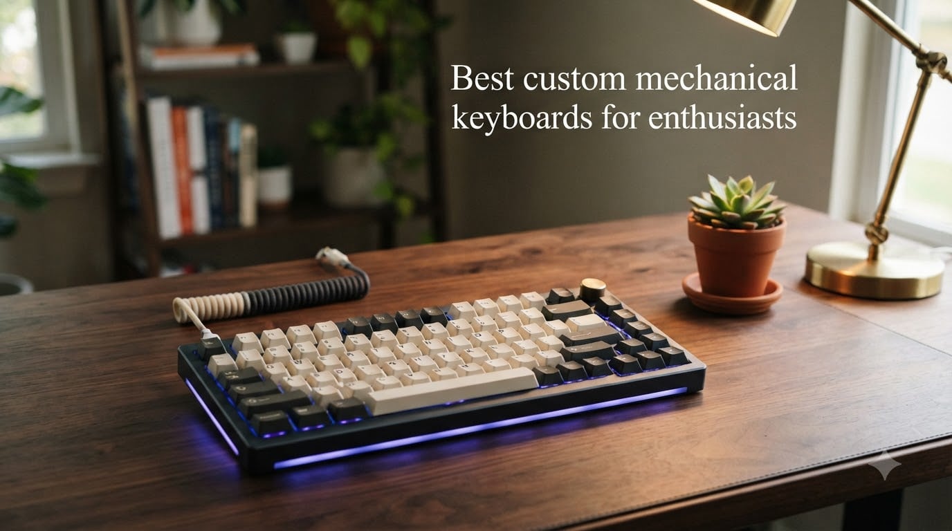 Best custom mechanical keyboards for enthusiasts