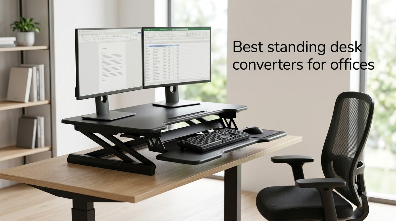Best standing desk converters for offices