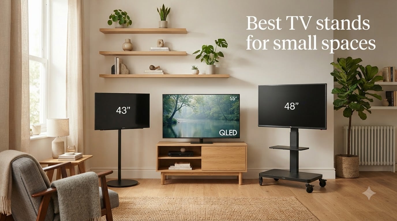 Best TV stands for small spaces