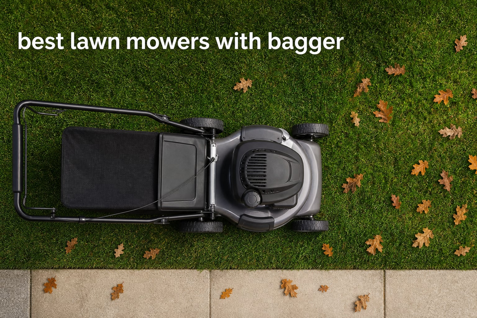 best lawn mowers with bagger