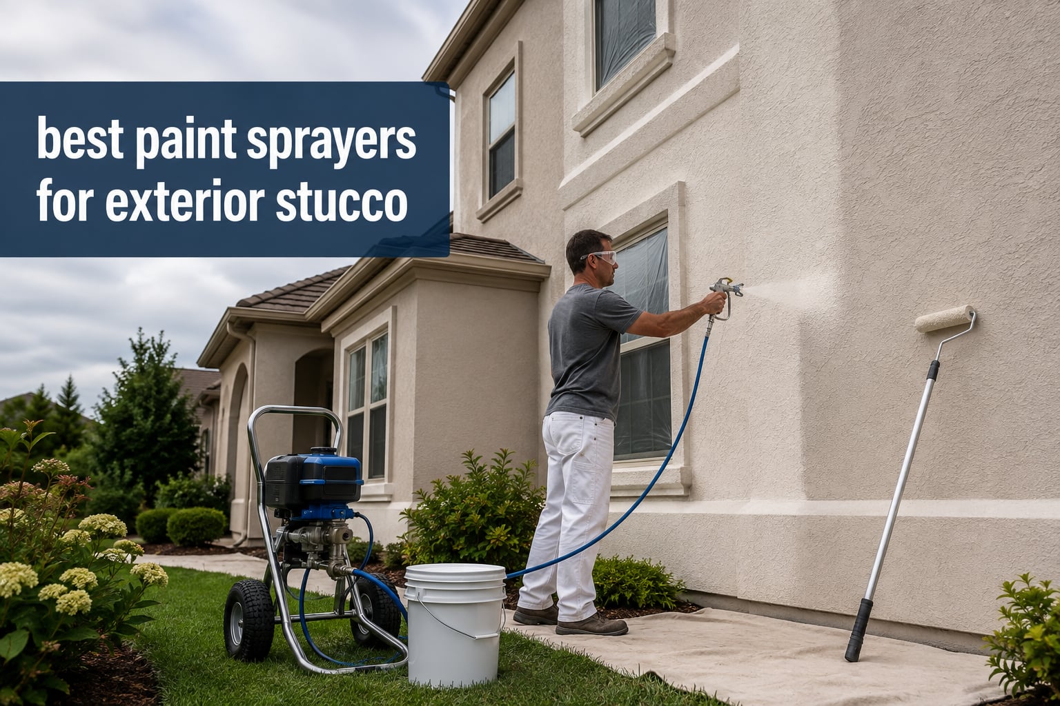 best paint sprayers for exterior stucco