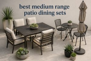 best medium range patio dining sets