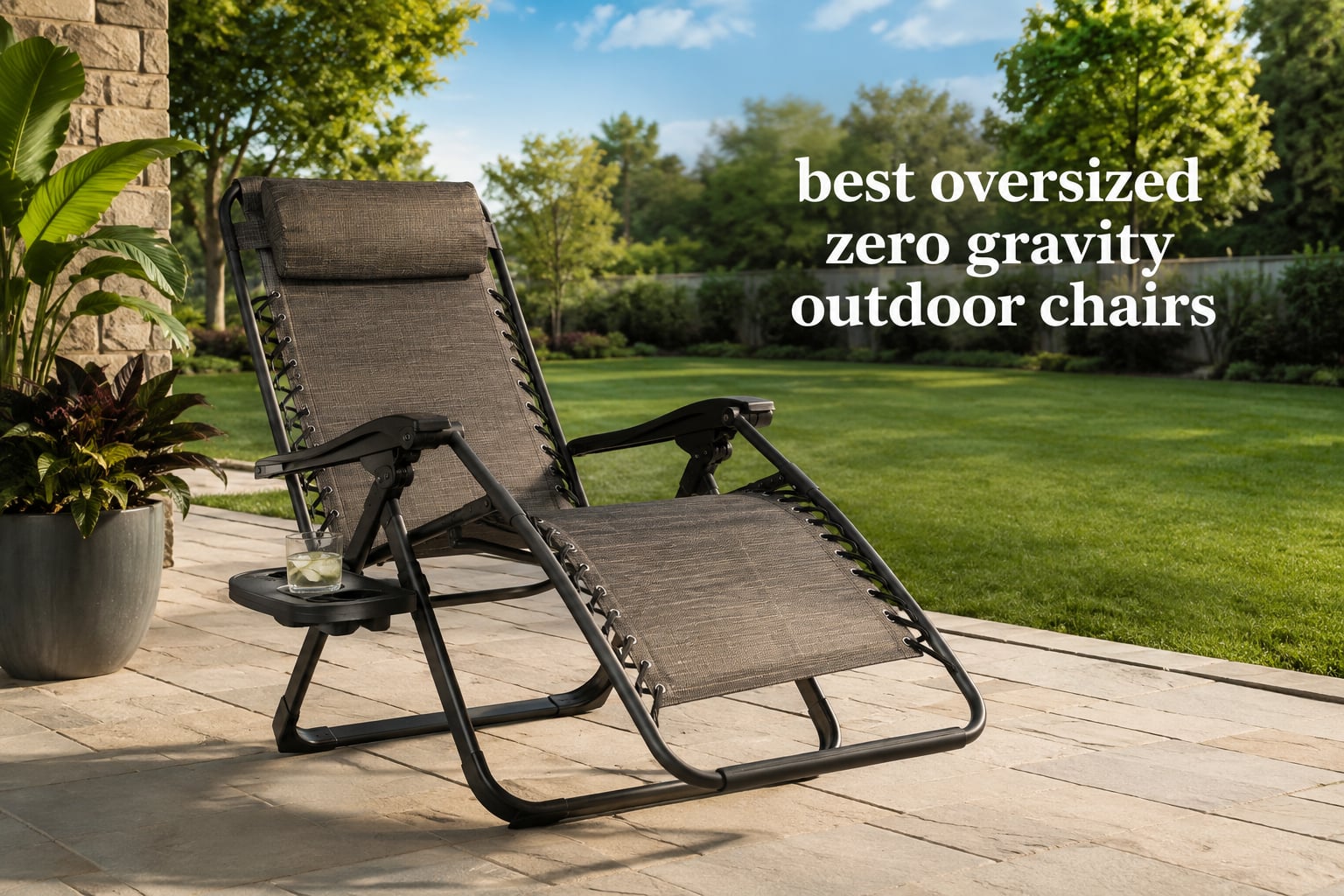 best oversized zero gravity outdoor chairs
