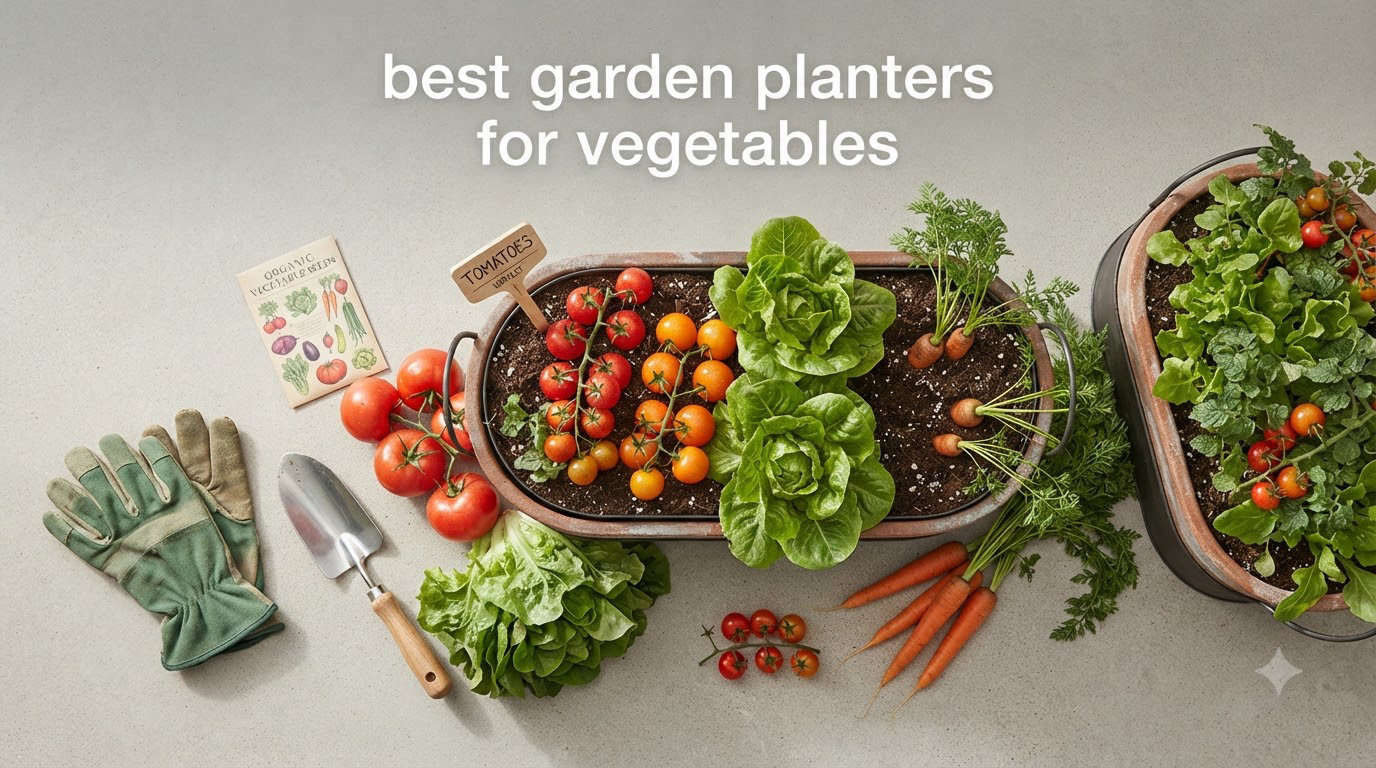 best garden planters for vegetables
