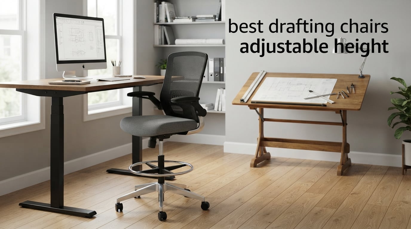 best drafting chairs adjustable height