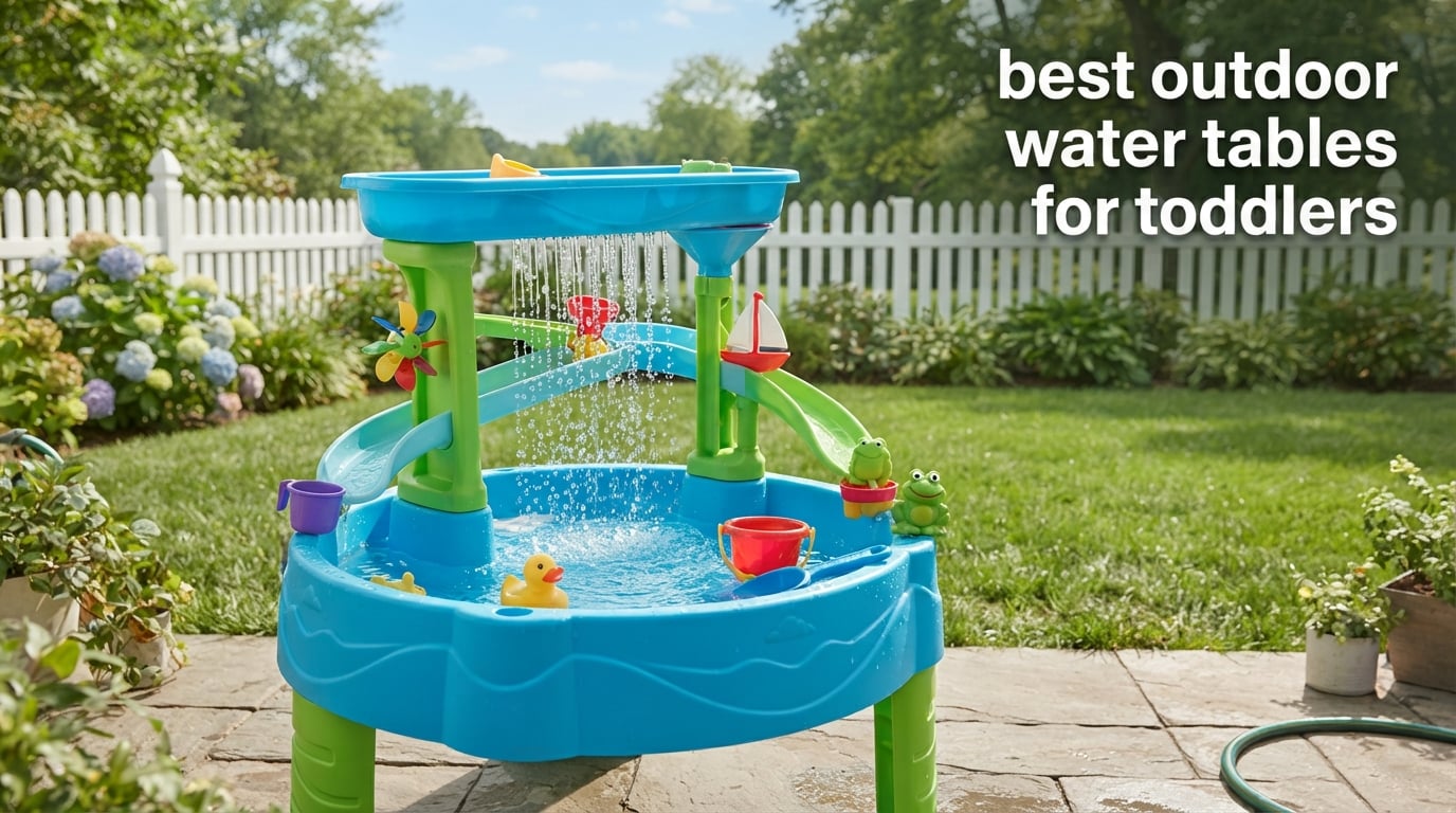 best outdoor water tables for toddlers