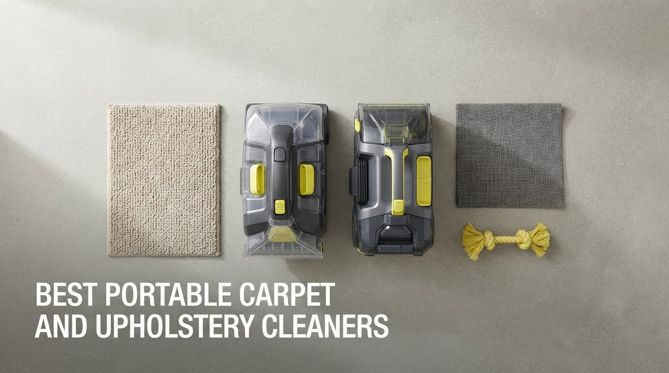 best portable carpet and upholstery cleaners
