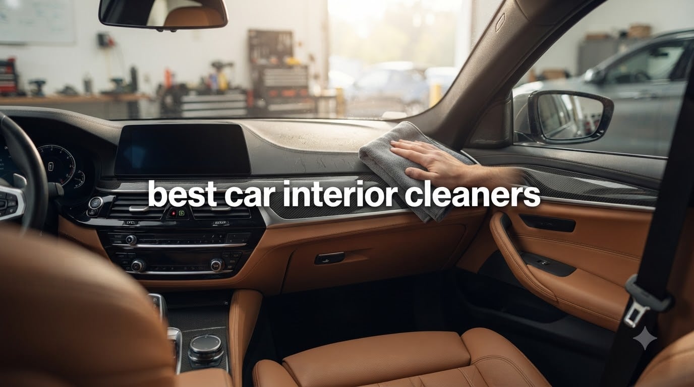 best car interior cleaners
