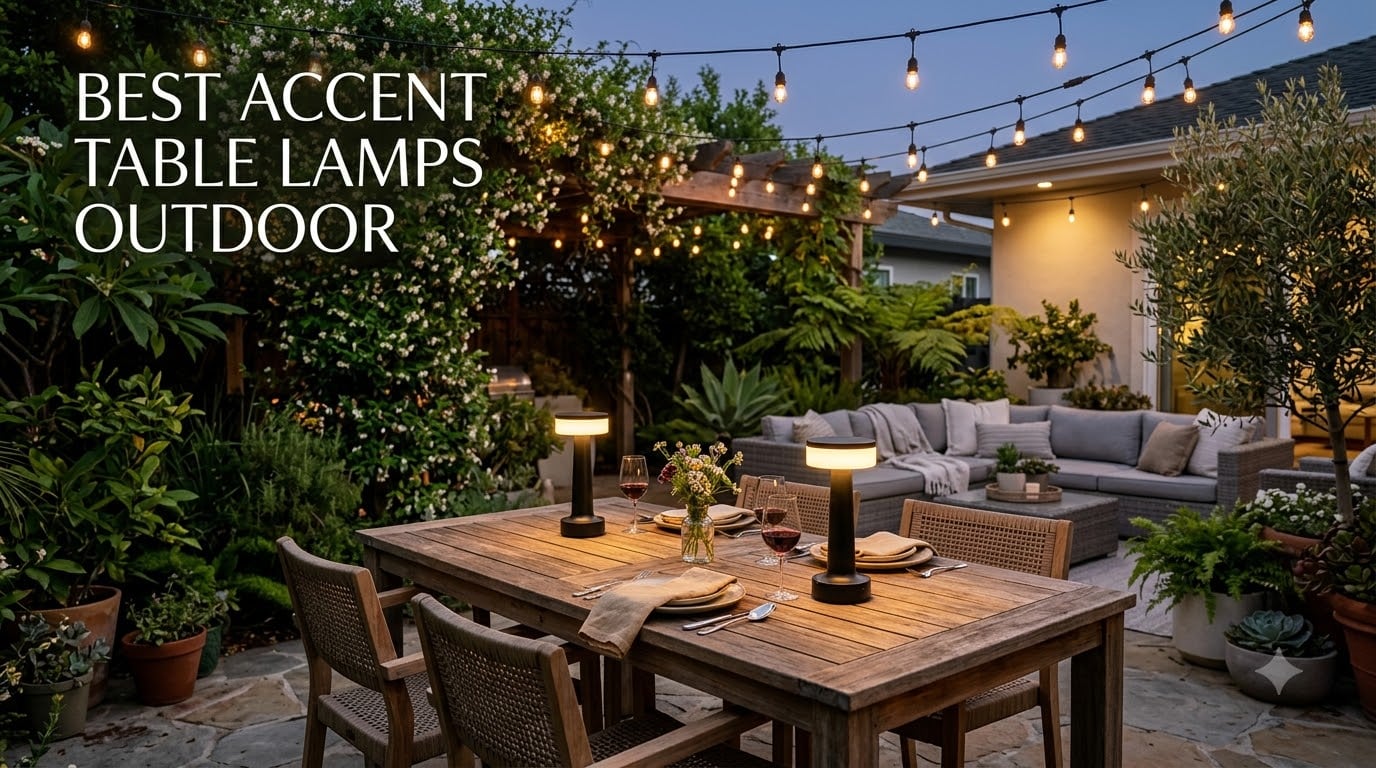 best accent table lamps outdoor