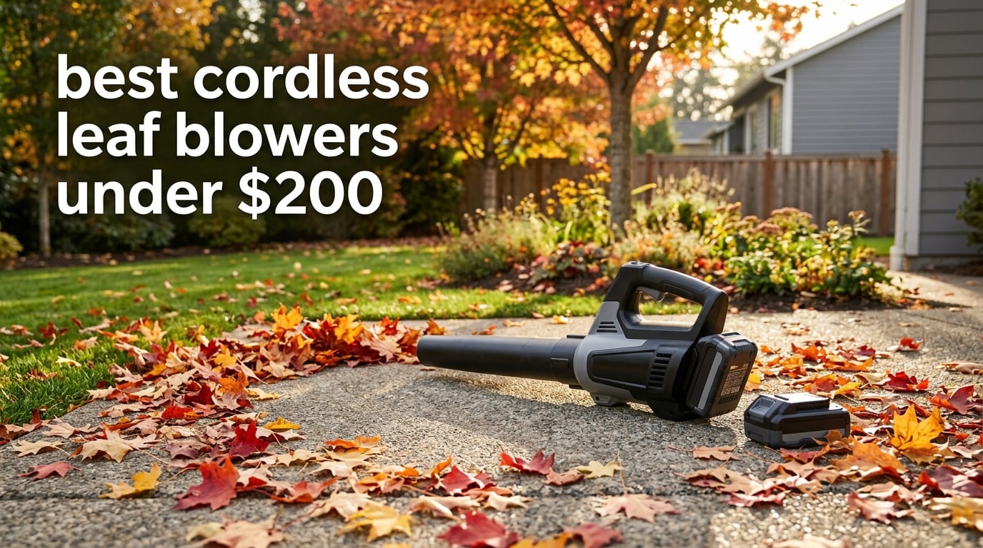 best cordless leaf blowers under $200