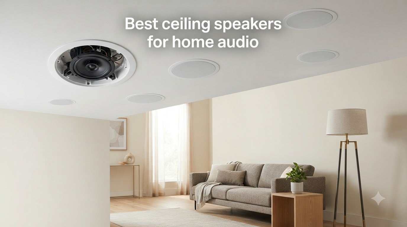 Best ceiling speakers for home audio