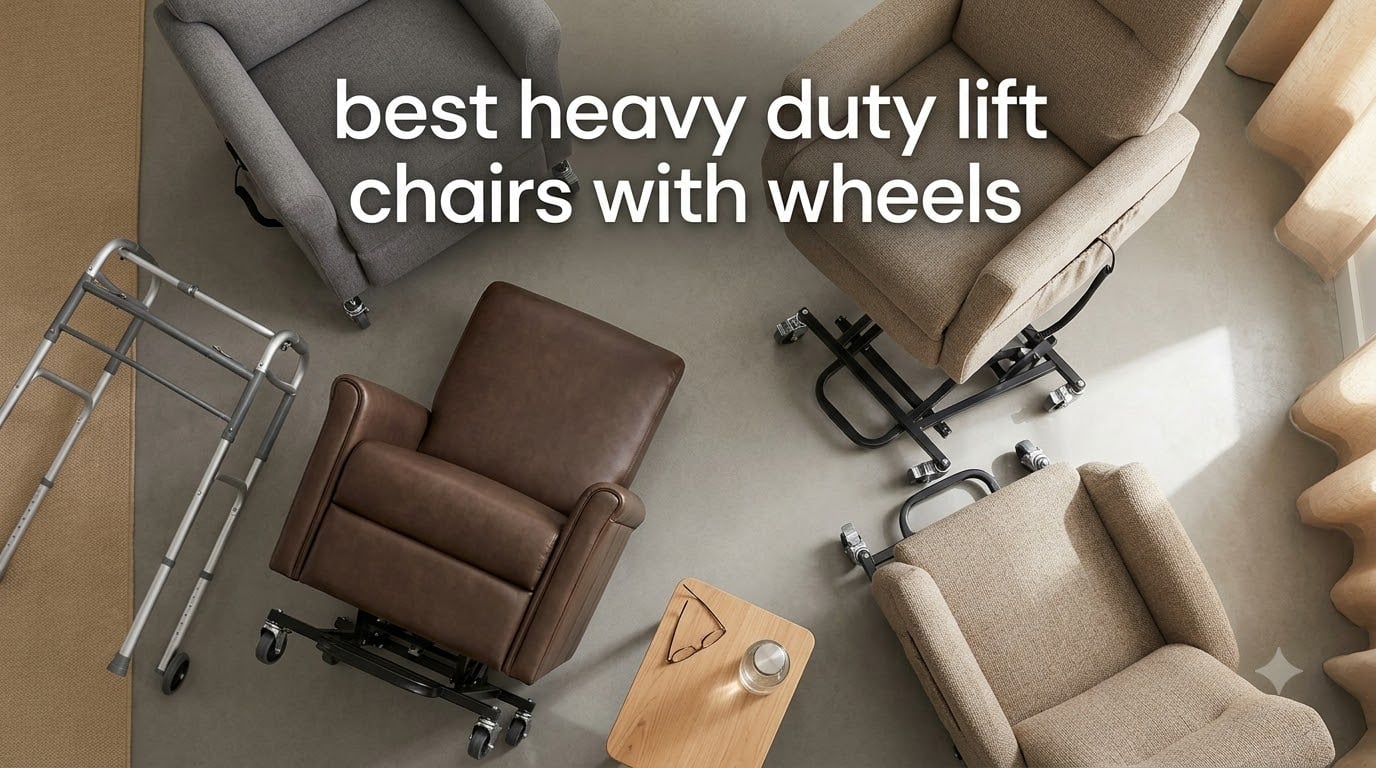 best heavy duty lift chairs with wheels