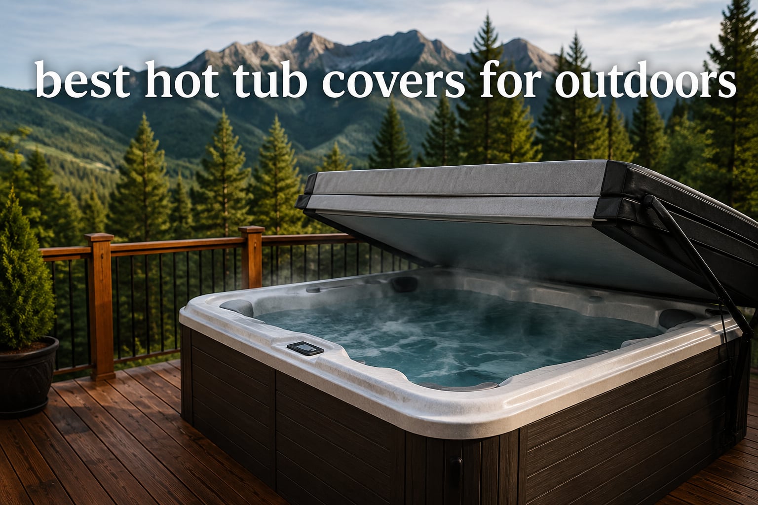 best hot tub covers for outdoors