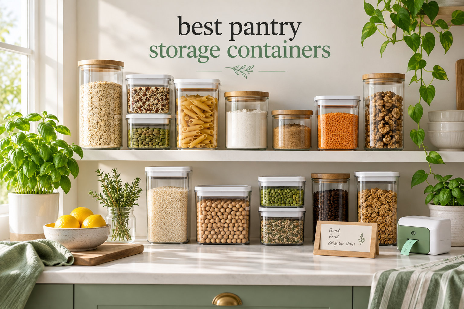 best pantry storage containers