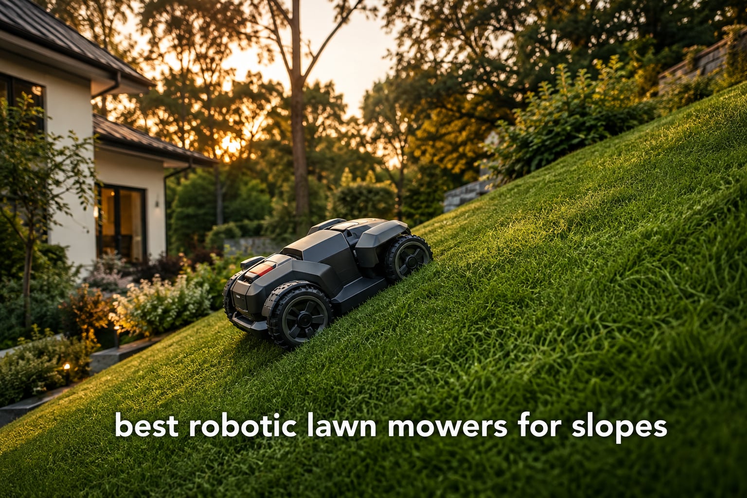 best robotic lawn mowers for slopes