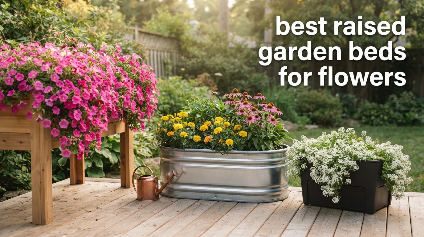 best raised garden beds for flowers