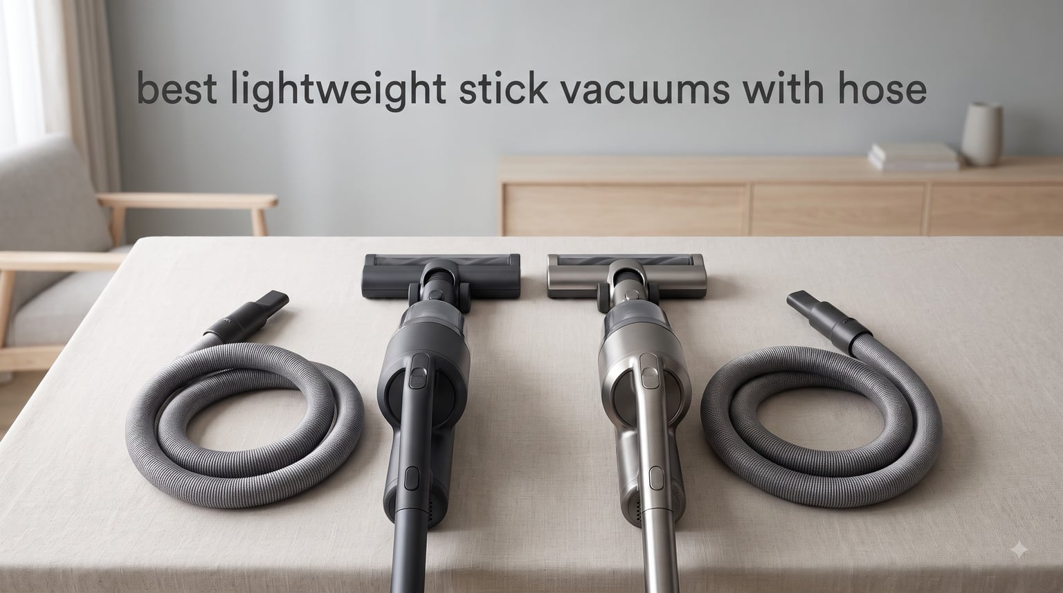 best lightweight stick vacuums with hose