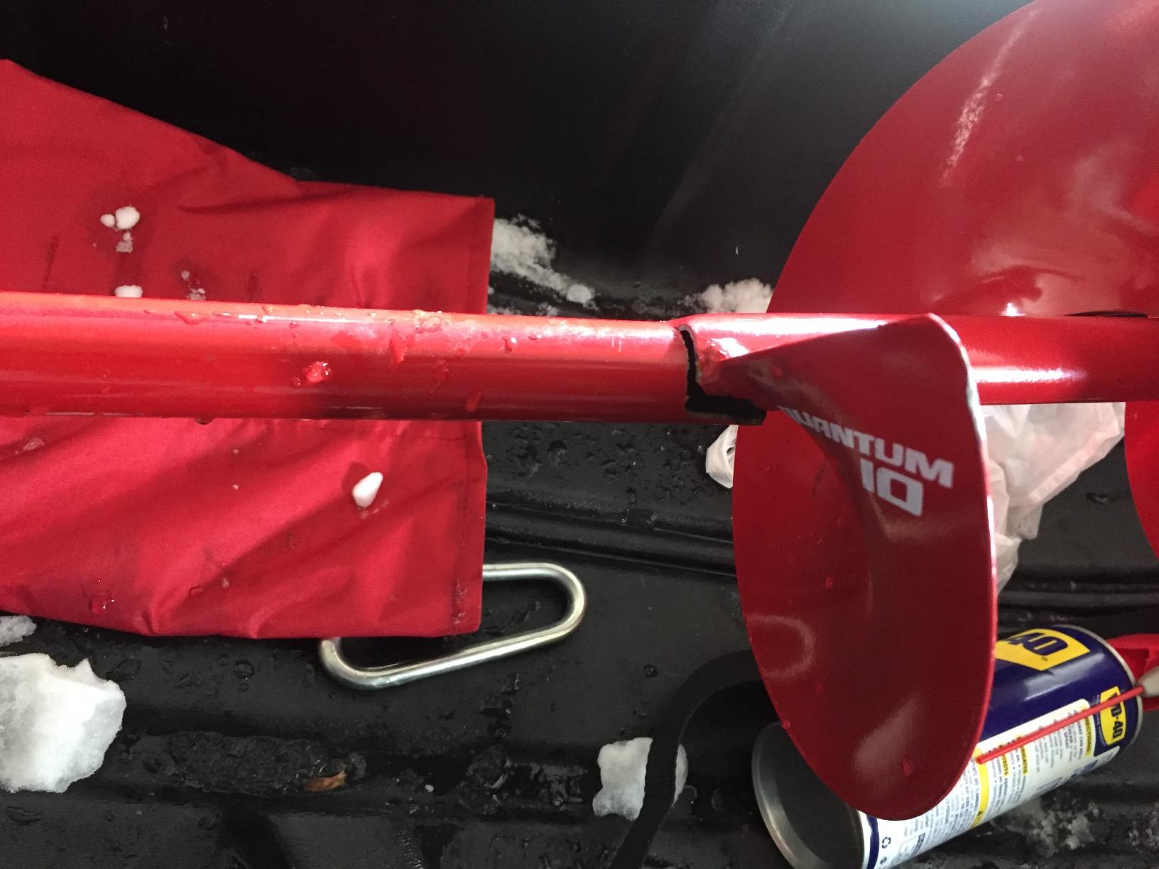 Eskimo Quantum Ice Fishing Auger Bit customer photo 1