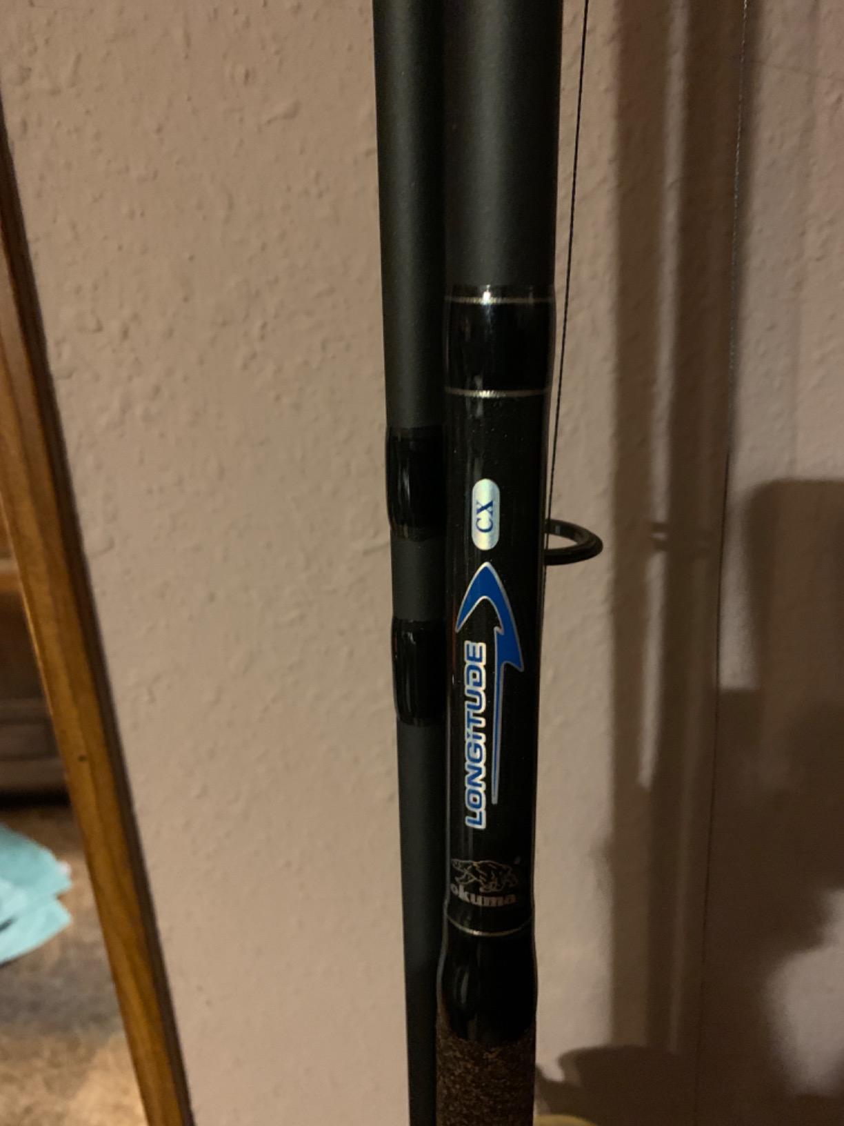 Okuma Longitude Surf Graphite Rods (Large, Black/Blue/Silver) customer photo 1