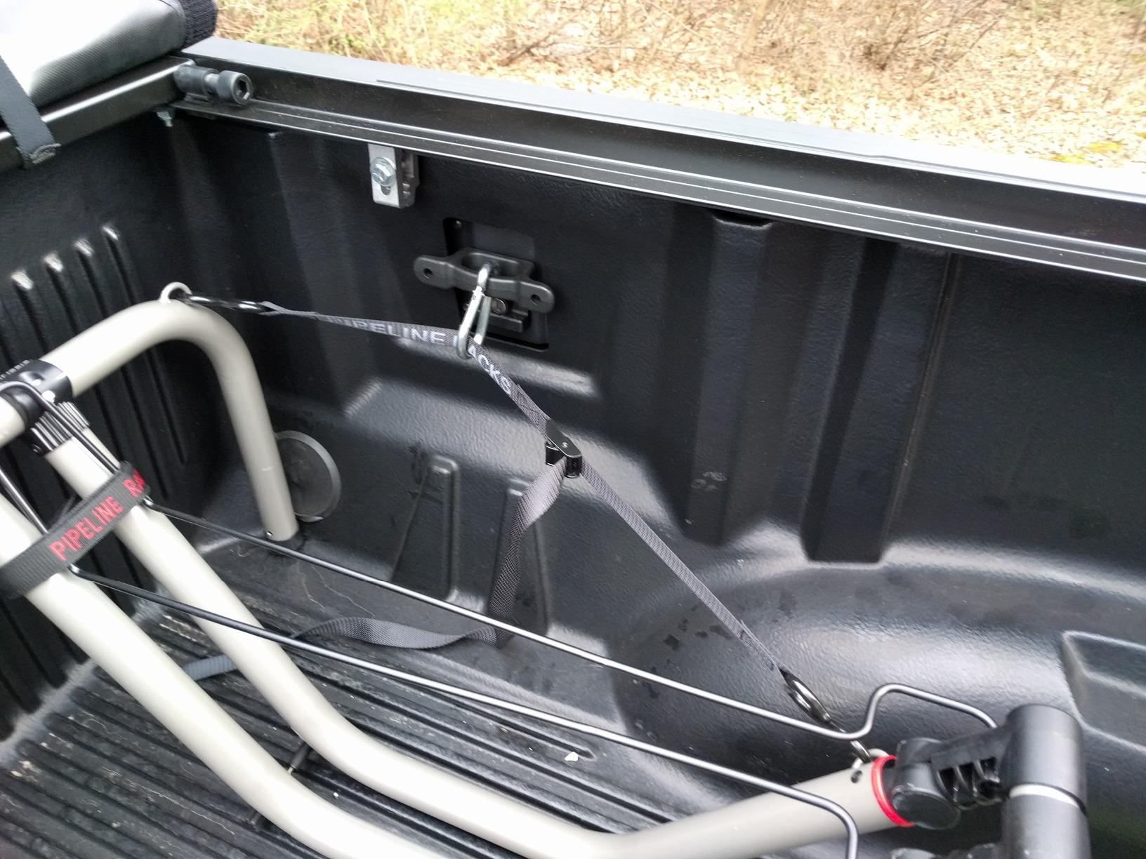 3 Bike Rack for Truck Bed - 3 Standard All-Aluminum Tire Bike Rack for Full Size Trucks - Effortless Wheel Mount, Skip Front Tire Removal, Drill-Free Installation - Gift Set for Men customer photo 1